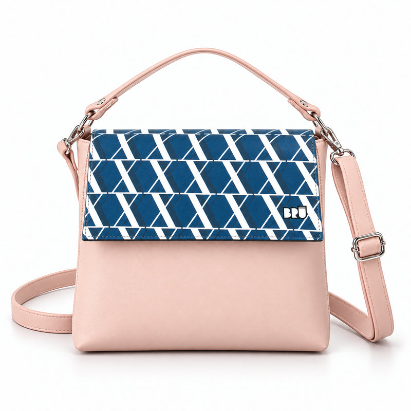 Borsa Zazzy | Pink – Rome Edition Blue – frontale