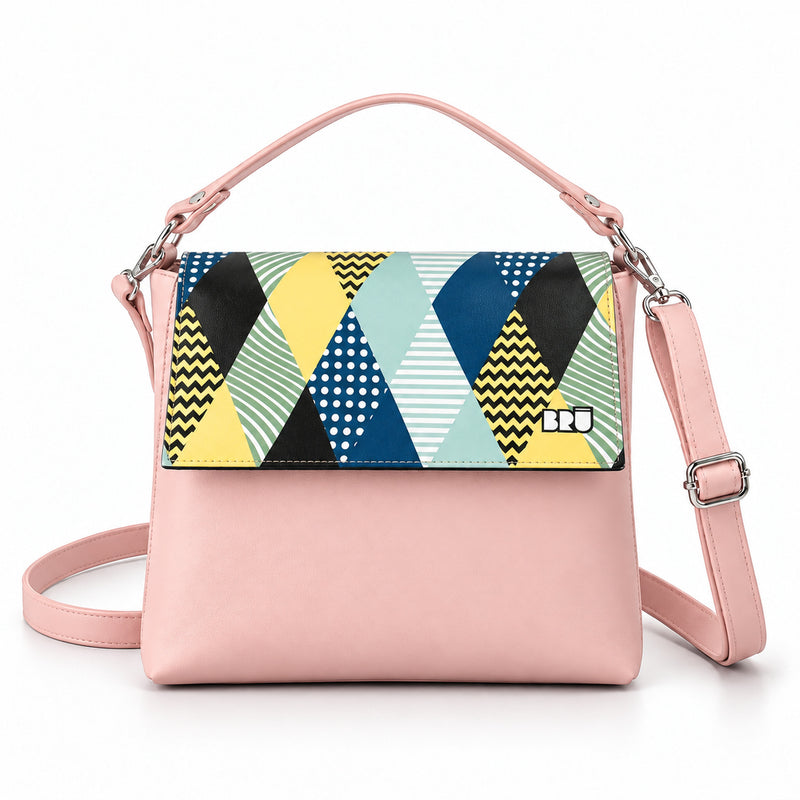 Borsa Zazzy | Pink – Venice Edition Blue – frontale