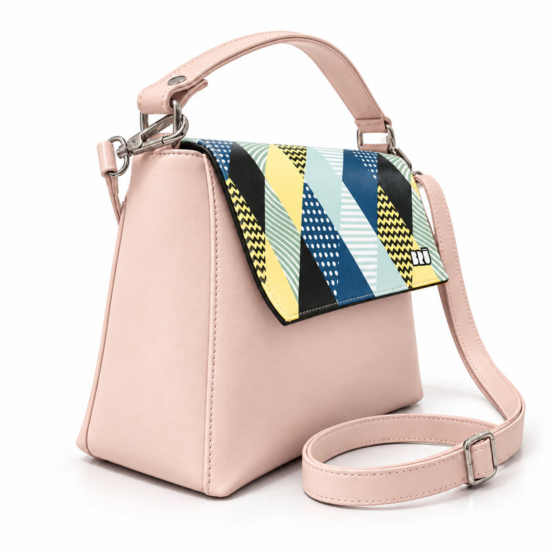 Borsa Zazzy | Pink – Venice Edition Blue – laterale
