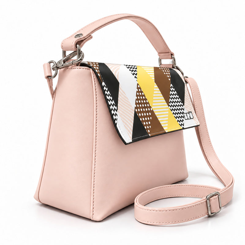 Borsa Zazzy | Pink – Venice Edition Brown – laterale