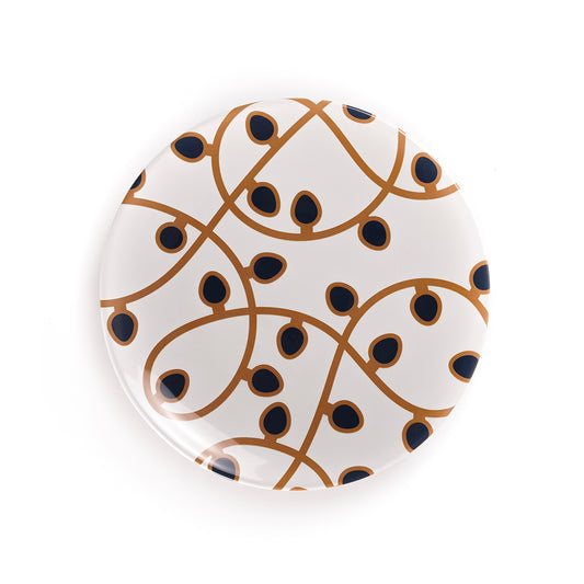 Piatto decorativo in ceramica | Luminarie – Xmas Edition