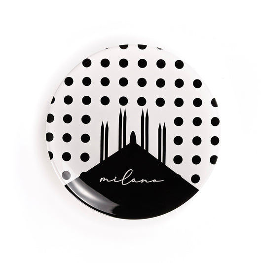 Piatto decorativo in ceramica | Milano – Italy Edition
