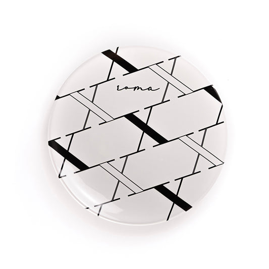 Piatto decorativo in ceramica | Roma – Italy Edition