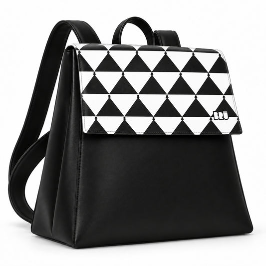 Zaino Mimì | Black – Apulia Edition Black – laterale