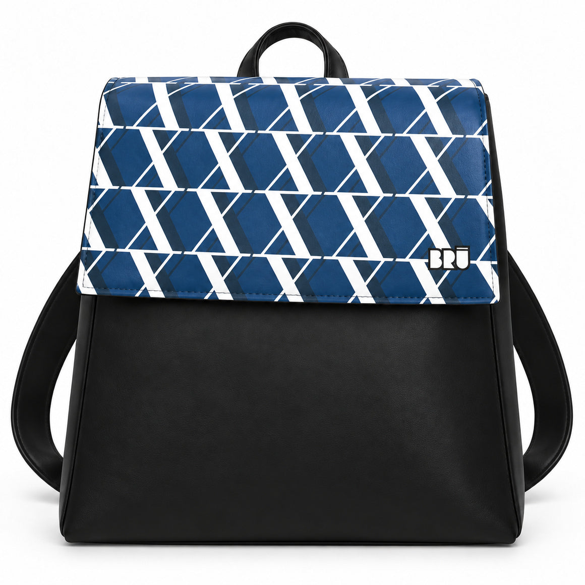 Zaino Mimì | Black – Rome Edition Blue – frontale