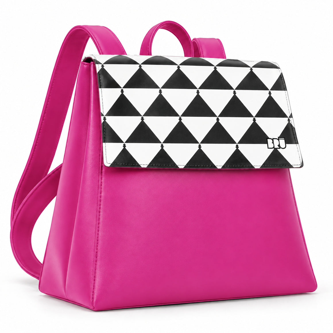 Zaino Mimì | Fuchsia – Apulia Edition Black – laterale