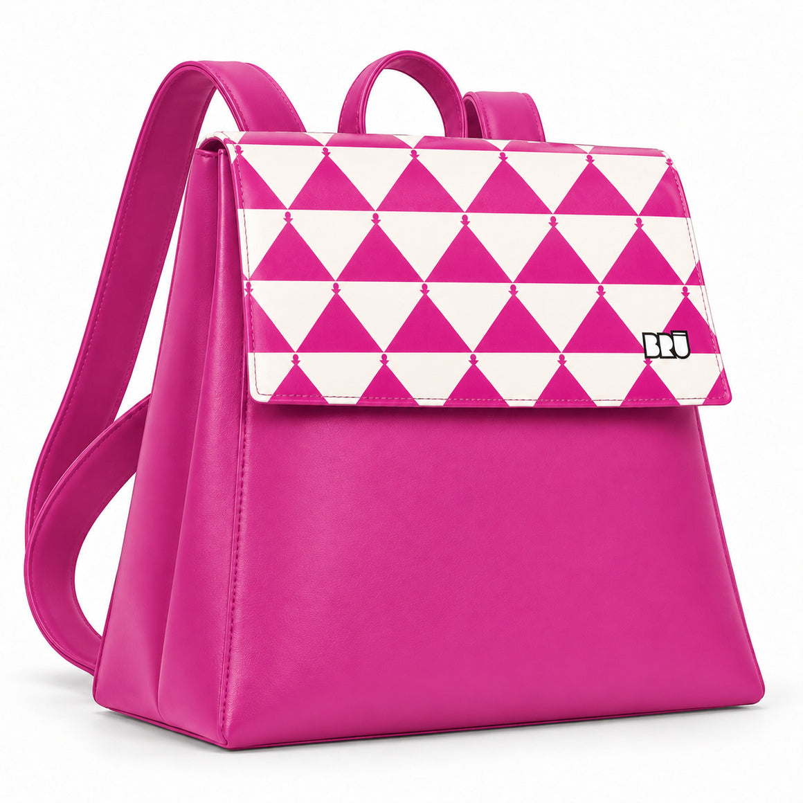 Zaino Mimì | Fuchsia – Apulia Edition Fuchsia – laterale