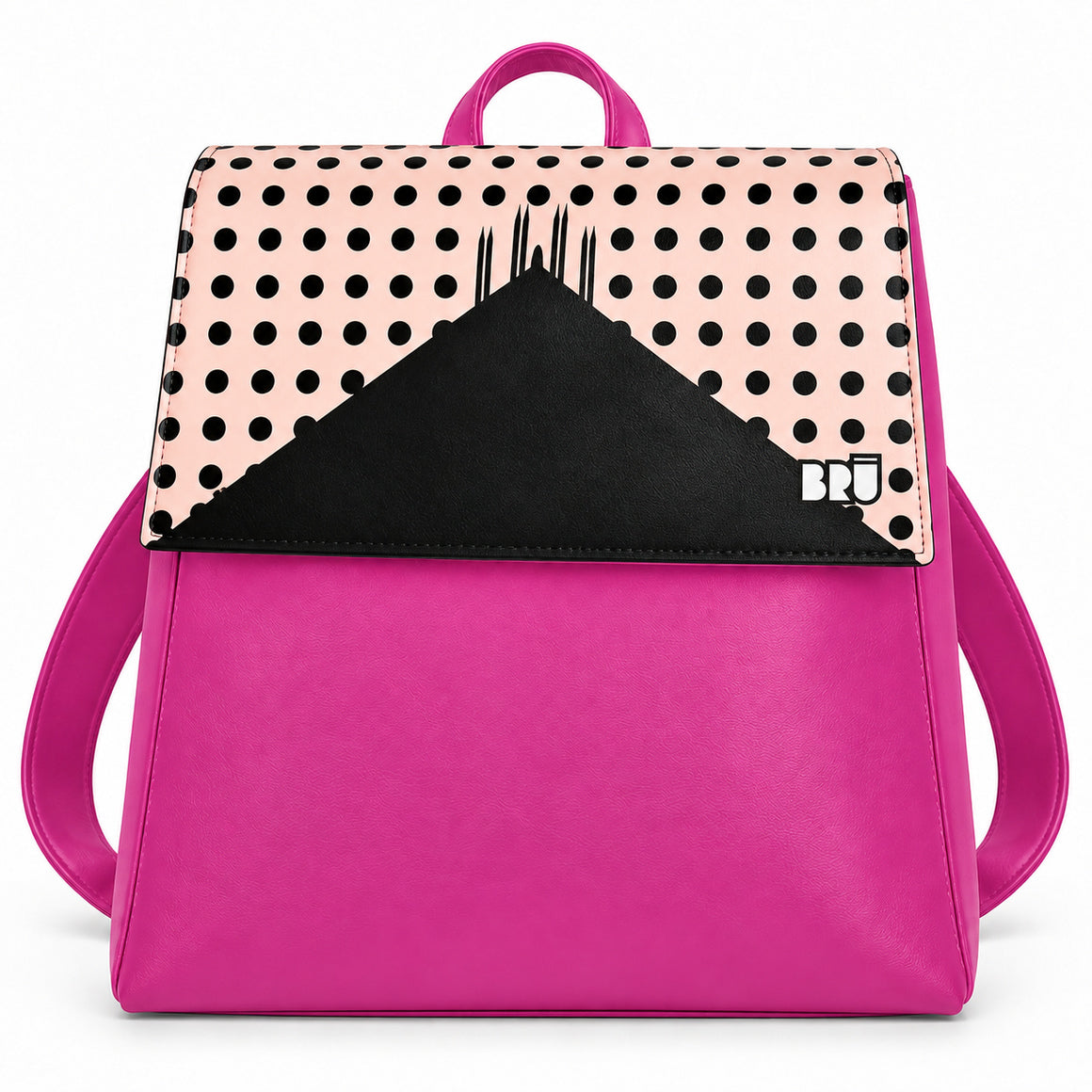 Zaino Mimì | Fuchsia – Milan Edition Pink – frontale
