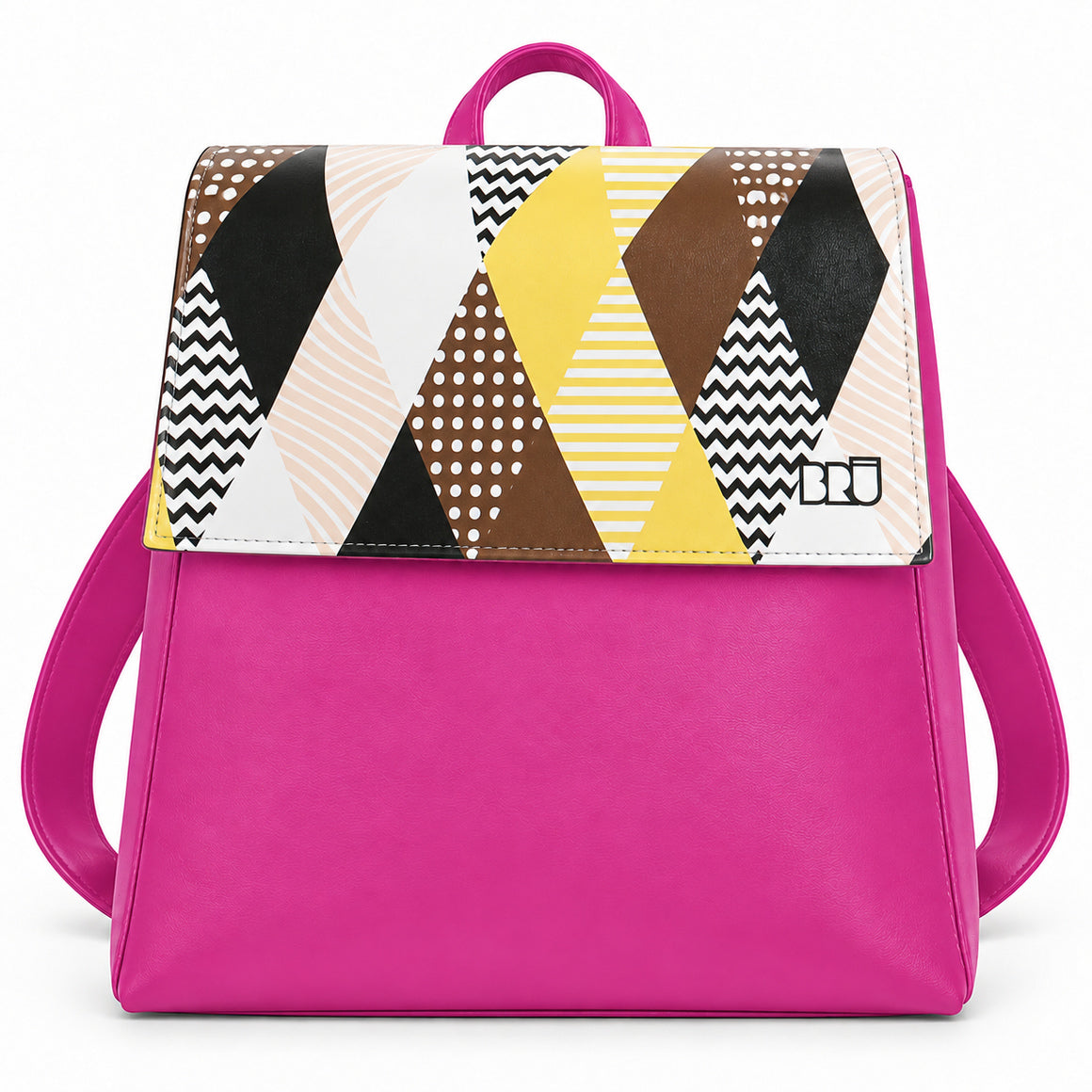 Zaino Mimì | Fuchsia – Venice Edition Brown – frontale