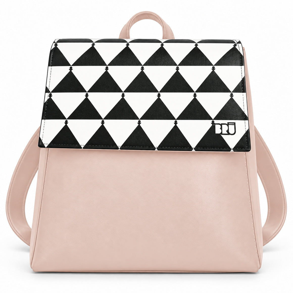 Zaino Mimì | Pink – Apulia Edition Black – frontale