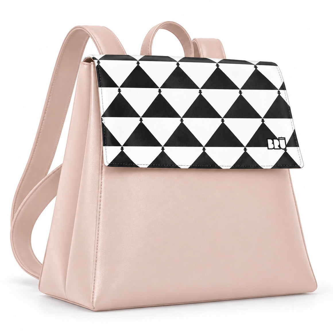 Zaino Mimì | Pink – Apulia Edition Black – laterale