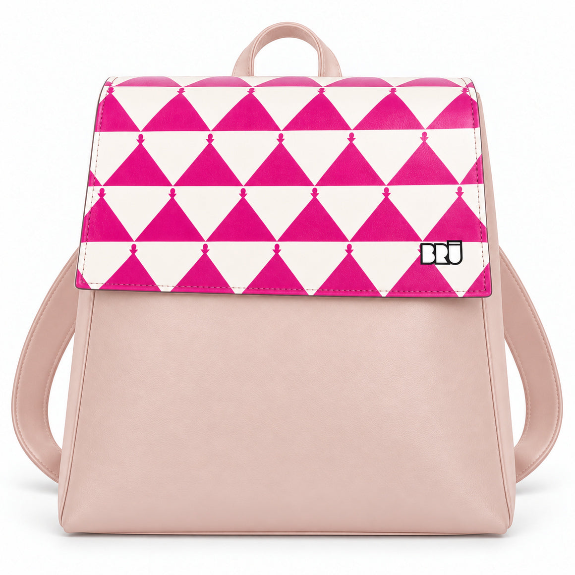 Zaino Mimì | Pink – Apulia Edition Fuchsia – frontale