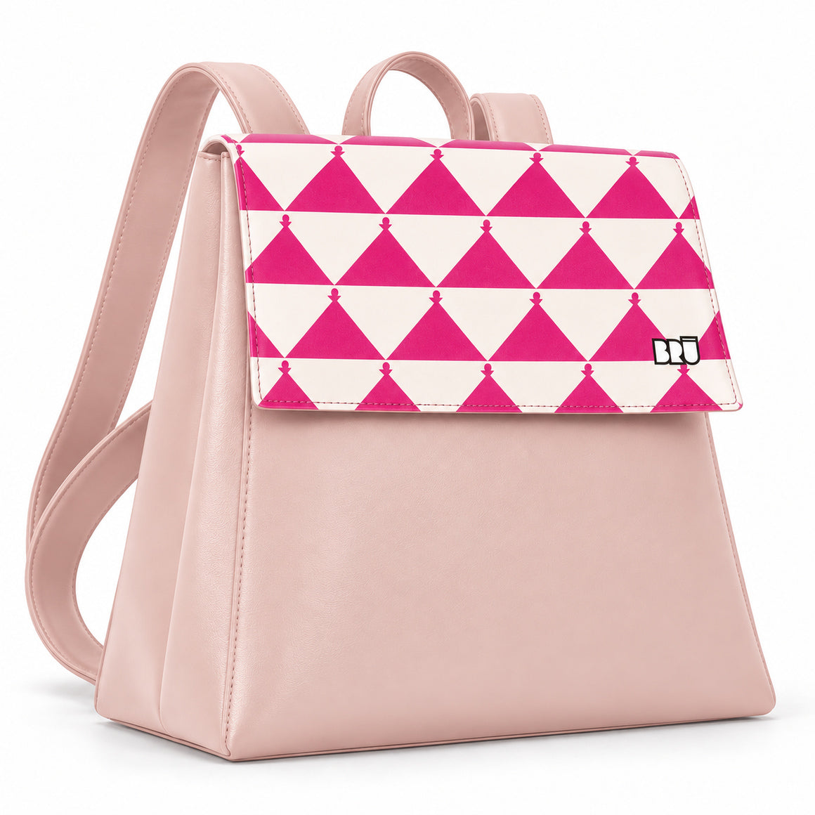 Zaino Mimì | Pink – Apulia Edition Fuchsia – laterale