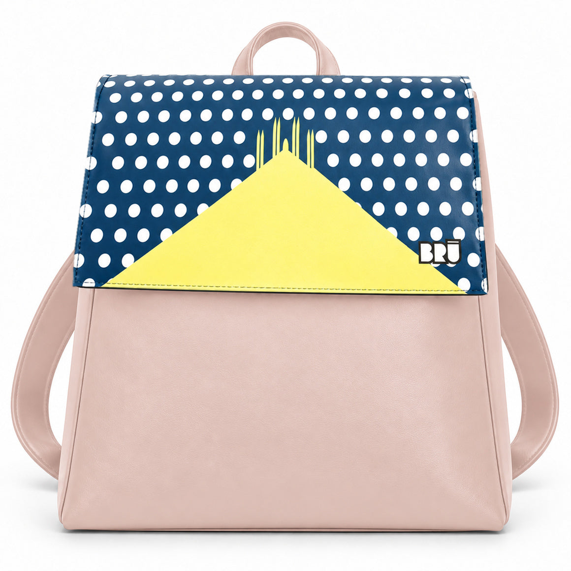 Zaino Mimì | Pink – Milan Edition Blue – frontale