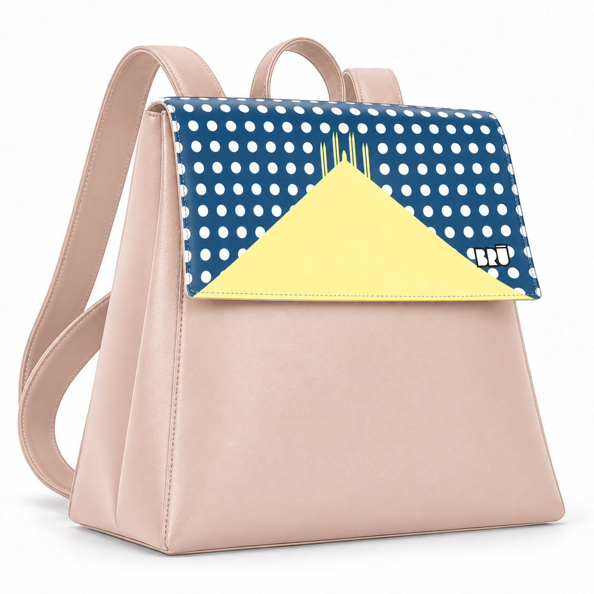 Zaino Mimì | Pink – Milan Edition Blue – laterale