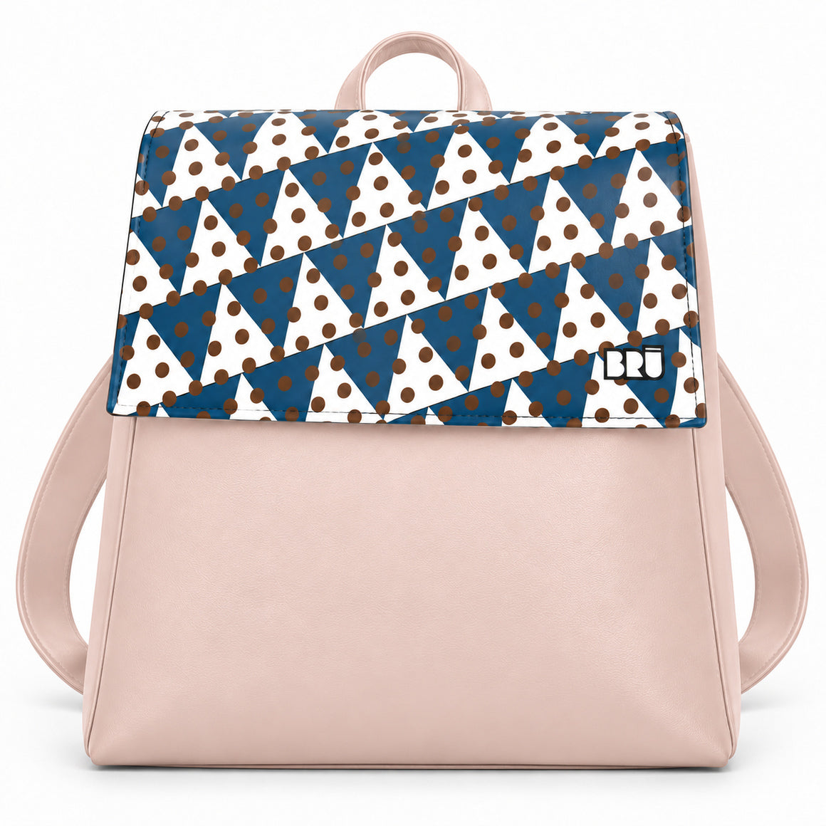 Zaino Mimì | Pink – Naples Edition Blue – frontale