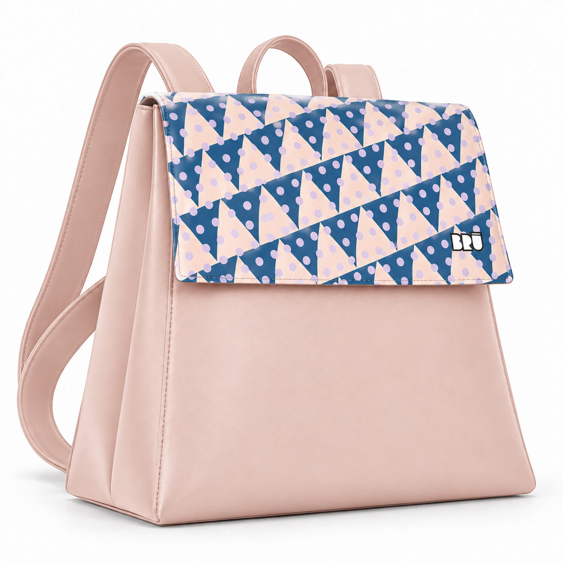 Zaino Mimì | Pink – Naples Edition Pink – laterale