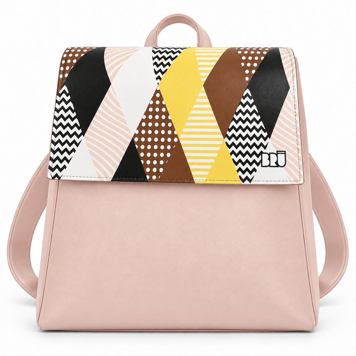 Zaino Mimì | Pink – Venice Edition Brown – frontale
