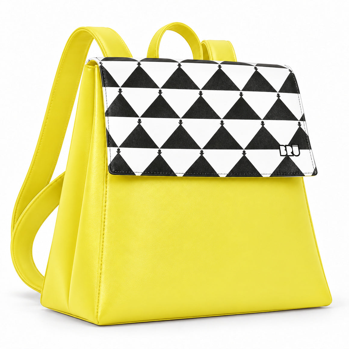 Zaino Mimì | Yellow – Apulia Edition Black – laterale