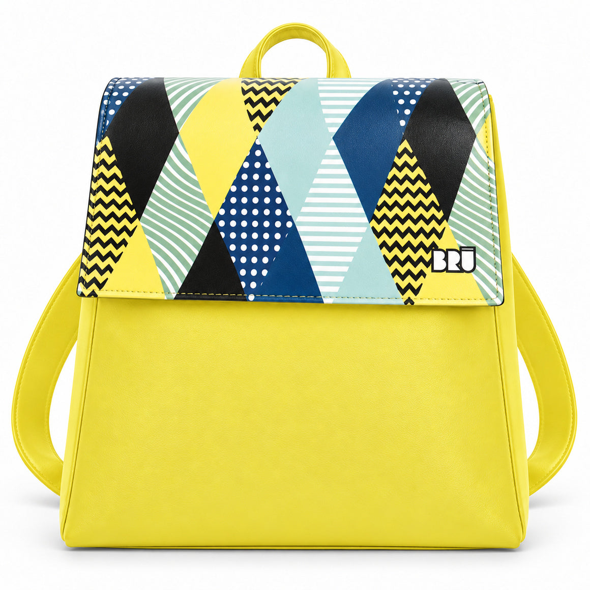 Zaino Mimì | Yellow – Venice Edition Blue – frontale